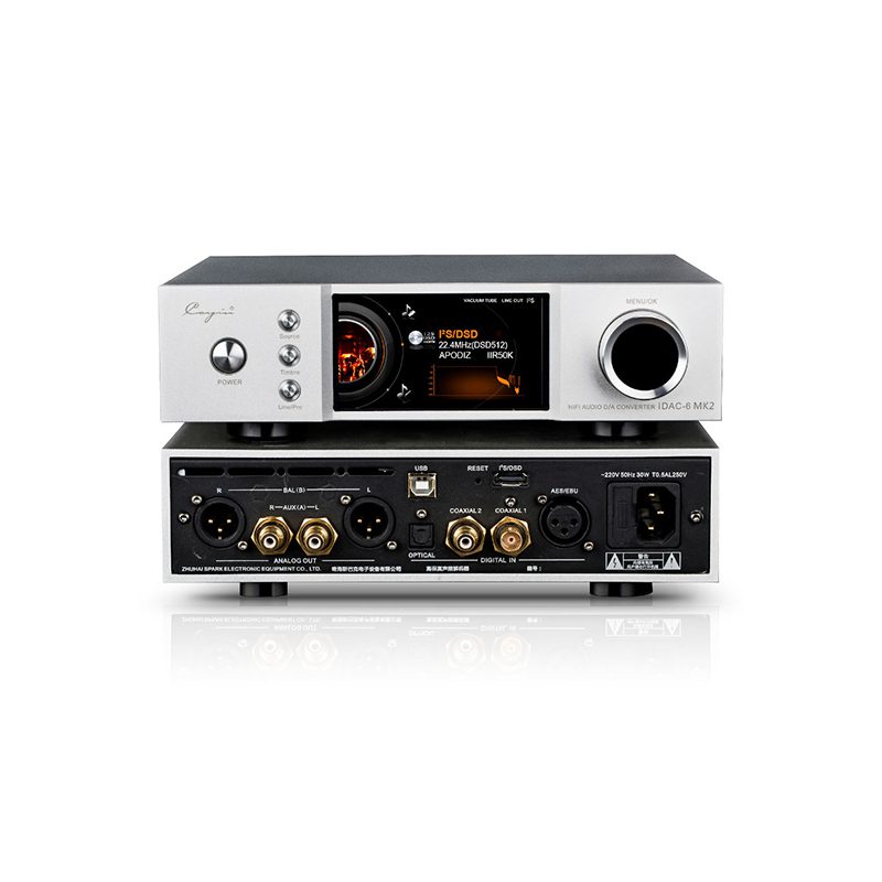 Cayin Idac-6mkii Da-converter Met 32 Bit  768 Khz & Dsd 512